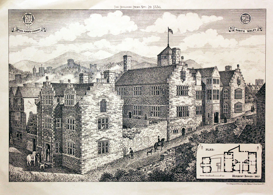 Plas Mawr Conway Caernarvonshire  Plas Mawr Conway Caernarvonshire