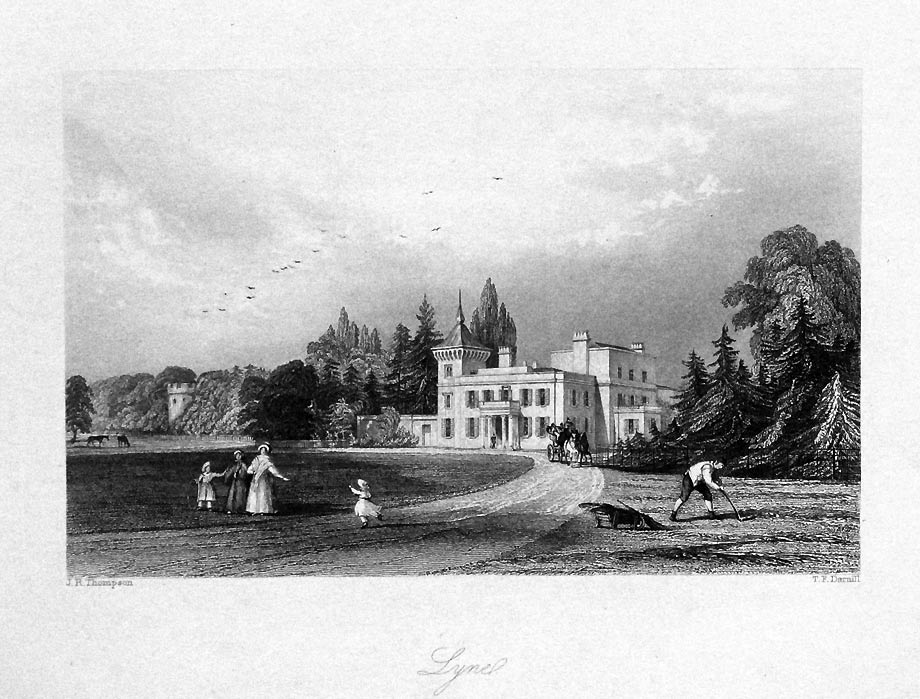 View of Lyne, Surrey  View of Lyne, Surrey