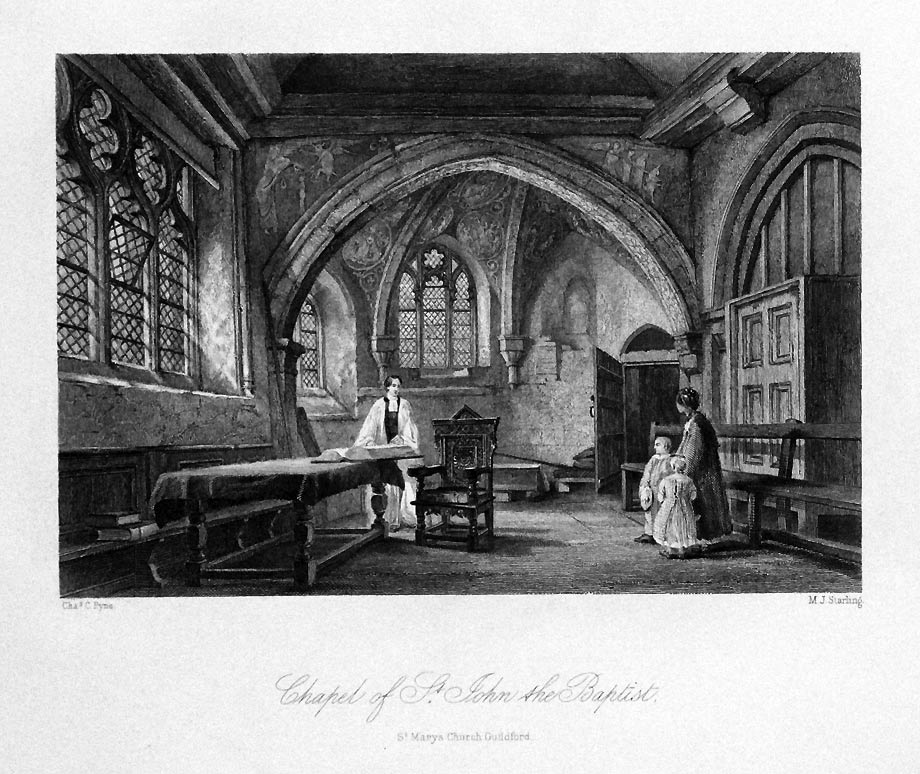 Chapel St. Mary's Church Guildford Surrey  Chapel St. Mary's Church Guildford Surrey