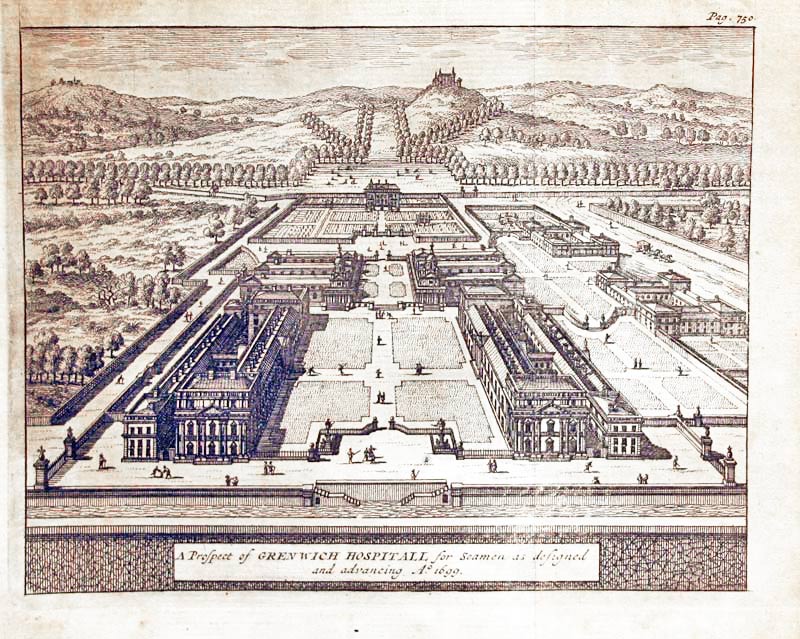 Greenwich Hospital Pieter van der Aa  Greenwich Hospital Pieter van der Aa