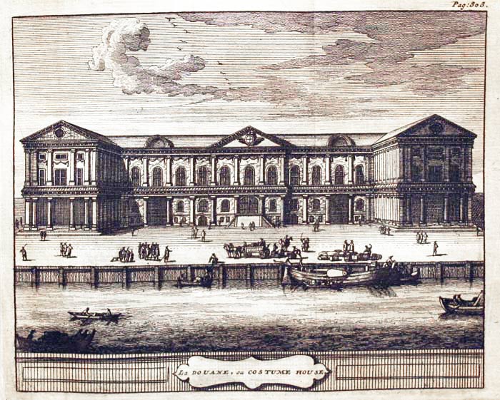 Custom House London Pieter van der Aa  Custom House London Pieter van der Aa