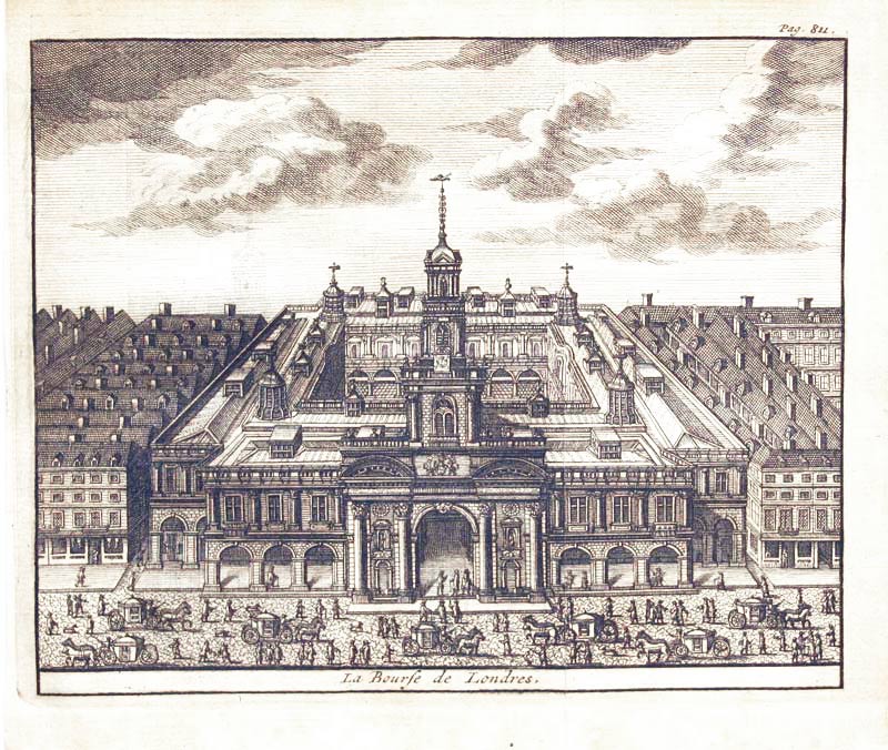 The Royal Exchange Pieter van der Aa  The Royal Exchange Pieter van der Aa