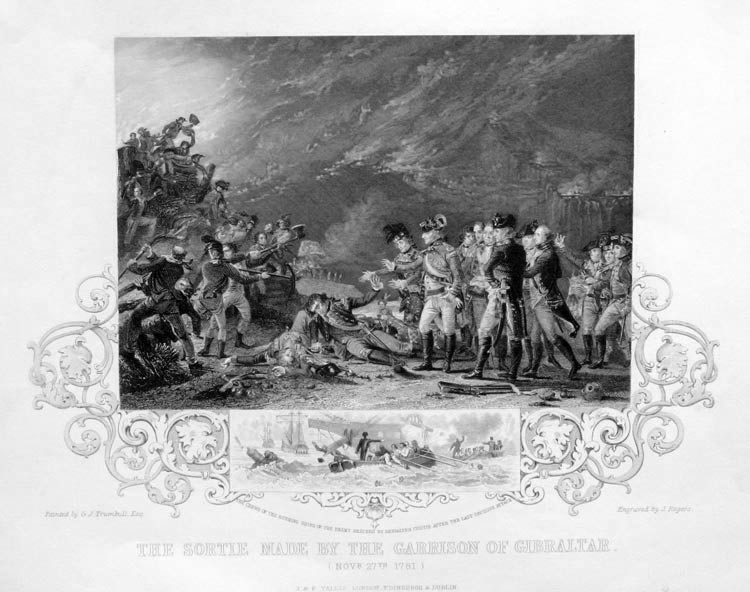 Sortie made by the Garrison of Gibraltar  Sortie made by the Garrison of Gibraltar