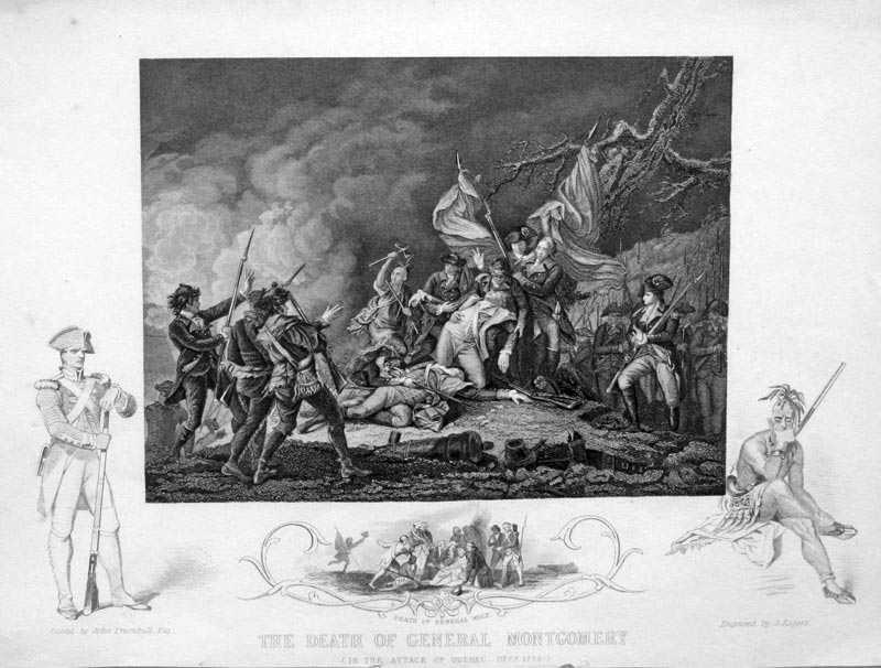 Death of General Montgomery   Death of General Montgomery