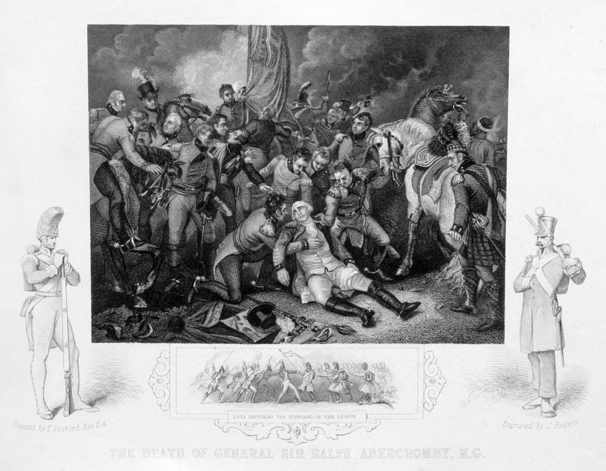 Death of General Sir Ralph Abercromby,  Death of General Sir Ralph Abercromby,