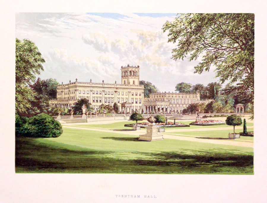 Trentham Hall, Staffordshire  Trentham Hall, Staffordshire