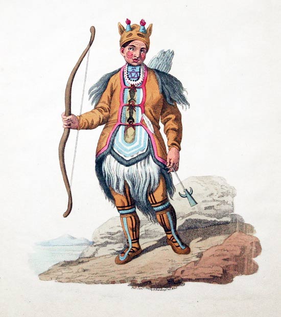 A Tongusian in his Usual Dress  A Tongusian in his Usual Dress