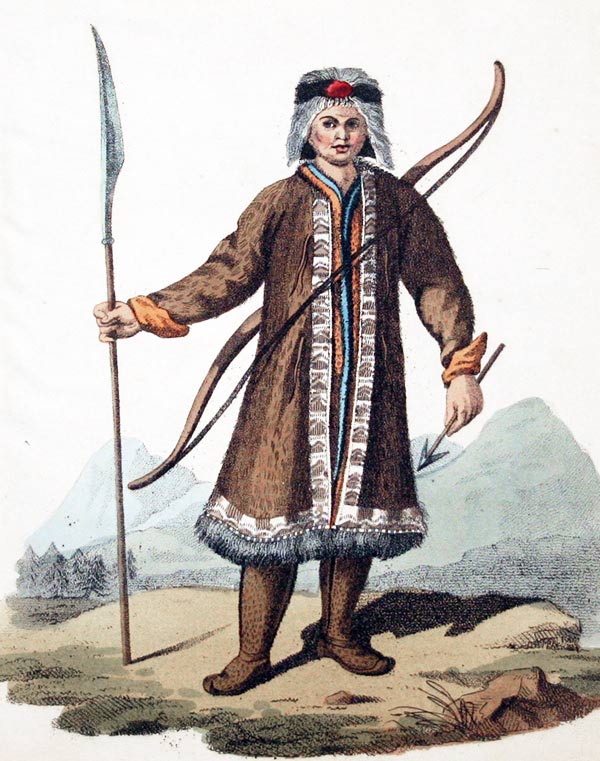 A Yakut on His Hunting Dress  A Yakut on His Hunting Dress