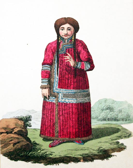 A Katschintzian Tartar Woman  A Katschintzian Tartar Woman