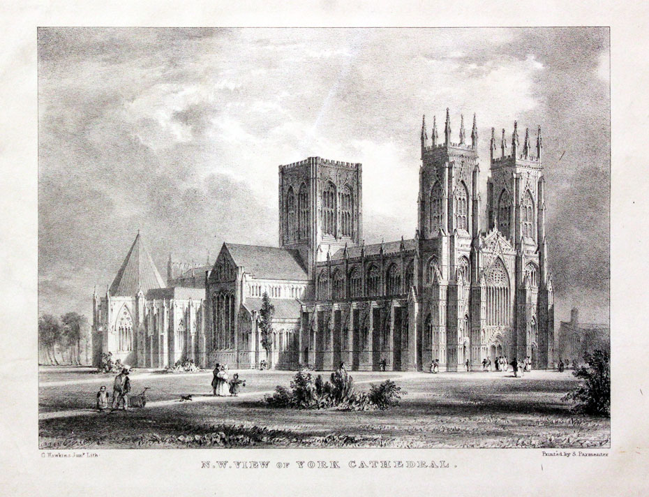 York Cathedral by G. Hawkins  York Cathedral by G. Hawkins