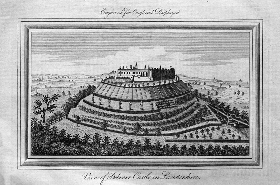 Belvoir Castle circa 1770  Belvoir Castle circa 1770