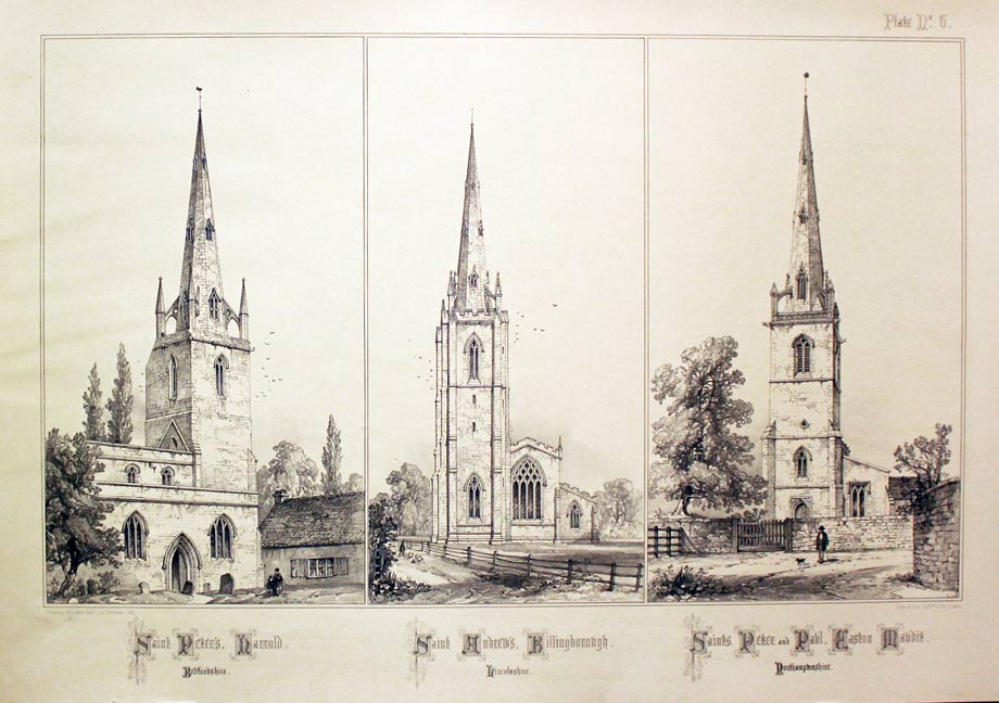 St. Peter's Church in Harrold Bedfordshire