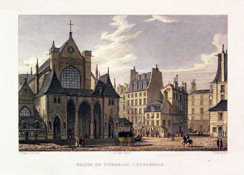 Eglise de St. Germain, Auxerrois, Paris  Eglise de St. Germain, Auxerrois, Paris