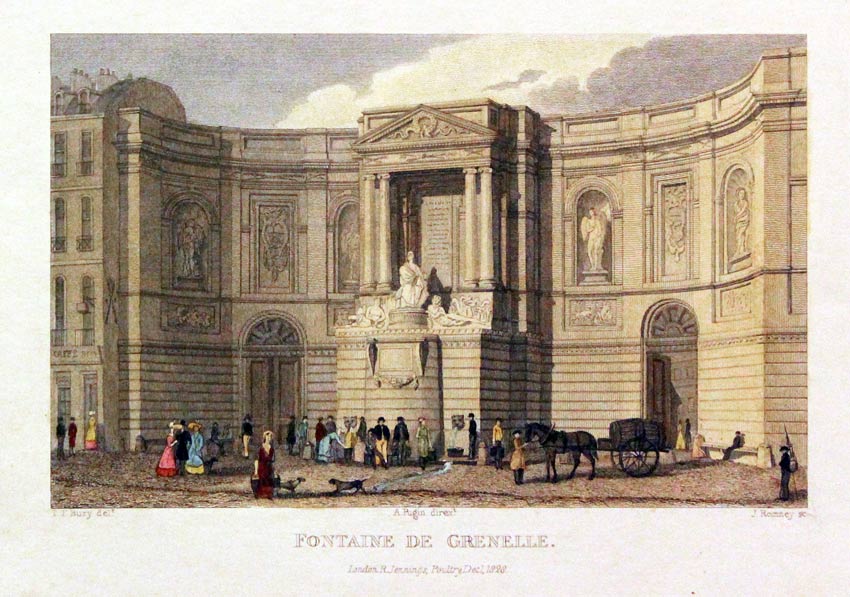 Fontaine de Grenelle Paris  Fontaine de Grenelle Paris