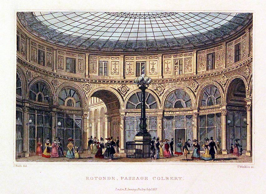 Rotonde, Passage Colbert Paris  Rotonde, Passage Colbert Paris