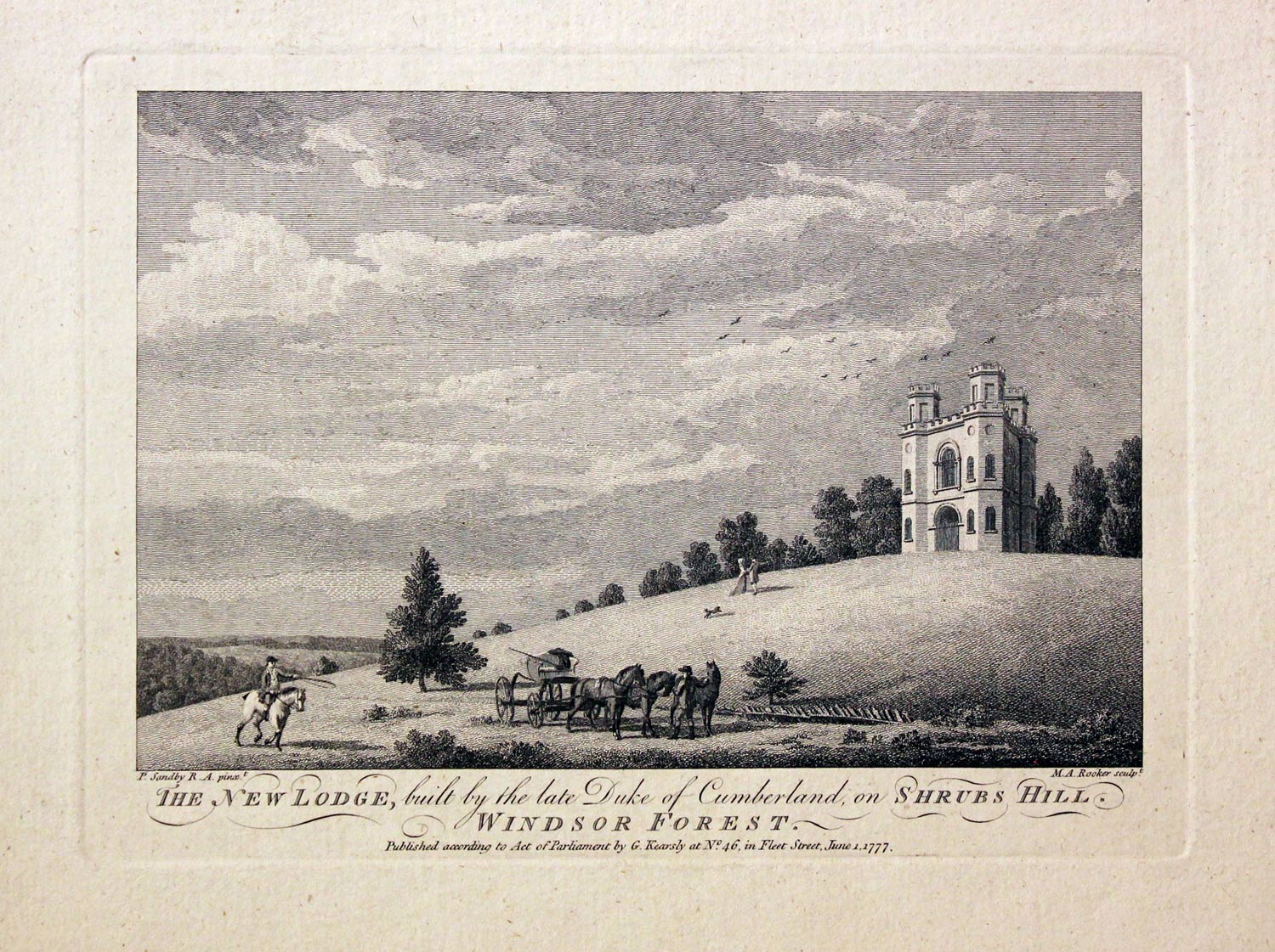 New Lodge on Shrubs Hill Windsor Forest