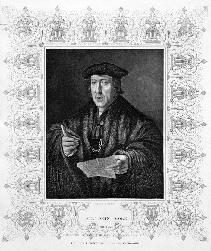Sor John More portrait