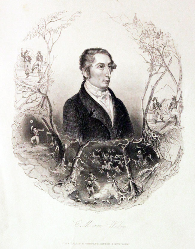 Carl Maria von Weber portrait  Carl Maria von Weber portrait