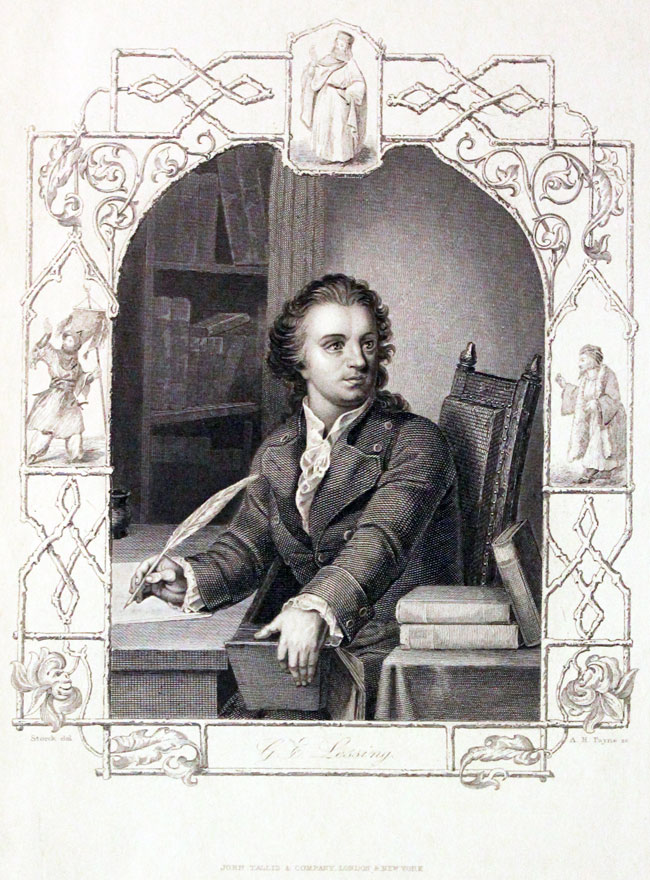 Gotthold Ephraim Lessing portrait  Gotthold Ephraim Lessing portrait