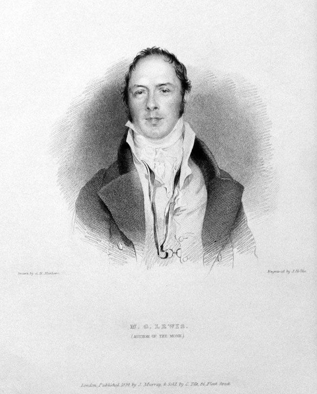 Matthew Lewis portrait