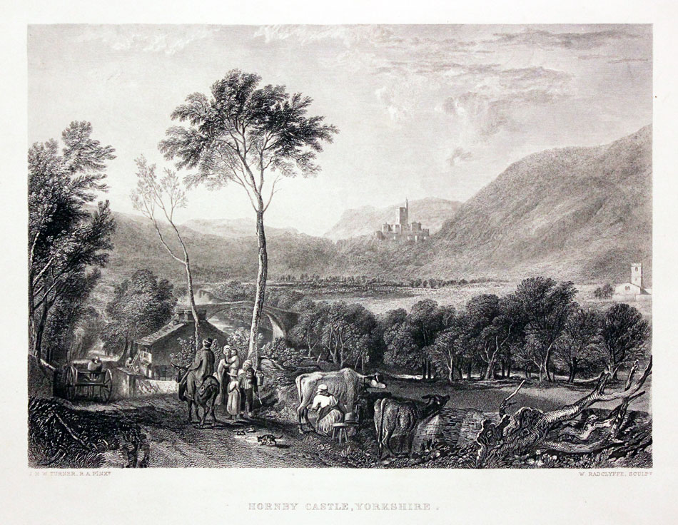 Horby Castle Yorkshire J. M. W. Turner  Horby Castle Yorkshire J. M. W. Turner
