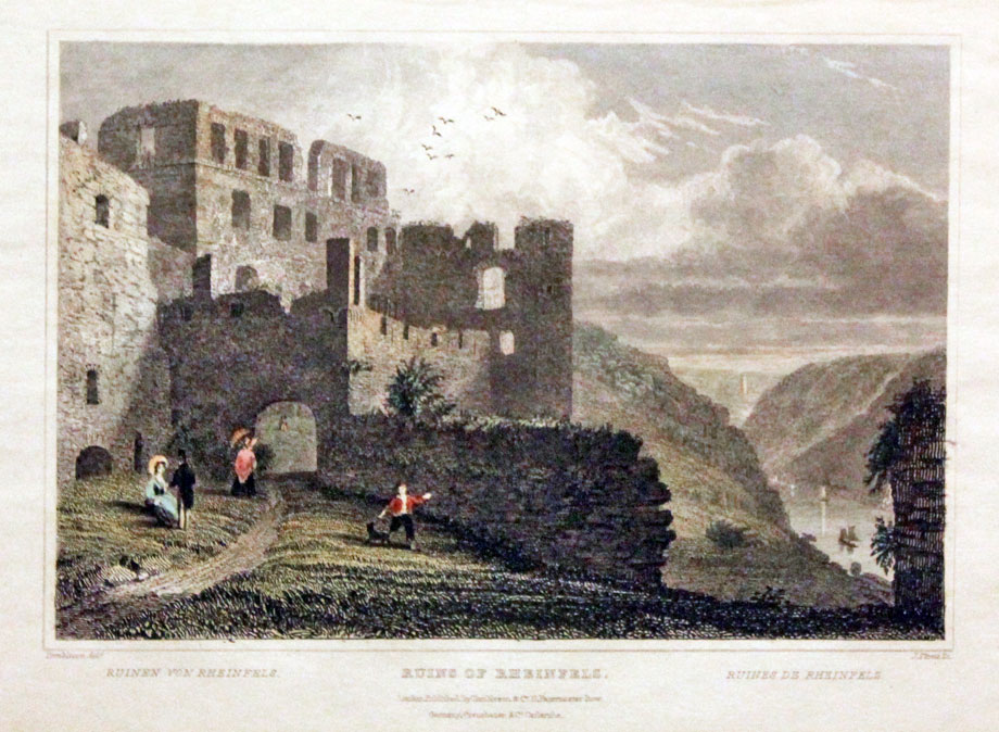 Ruins of Rheinfels on the Rhine  Ruins of Rheinfels on the Rhine