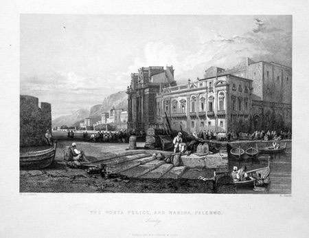 The Porta Felice and Marina, Palermo