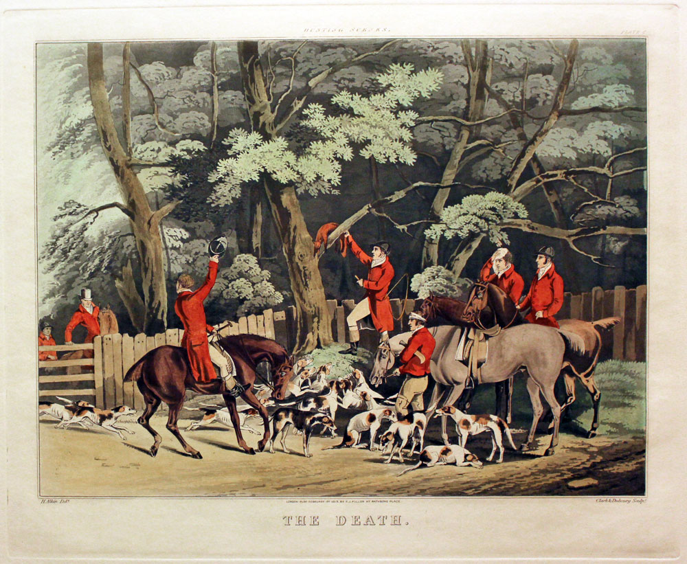 The Death by Henry Alken  The Death by Henry Alken