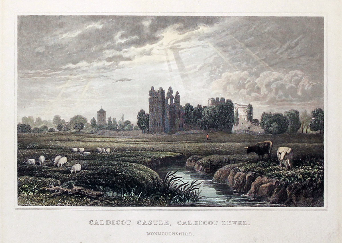 Caldicot Castle Monmouthshire Henry Gastineau