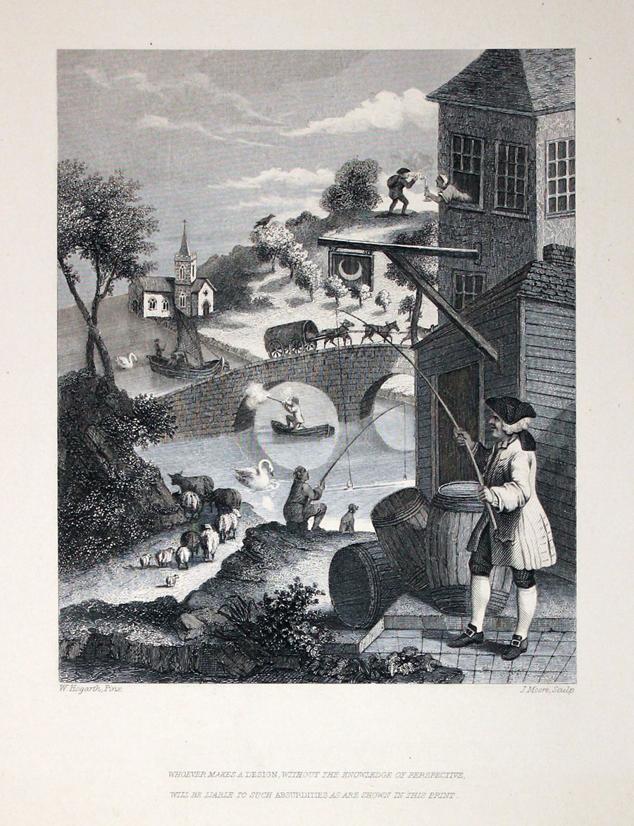 Perspective by William Hogarth  Perspective by William Hogarth