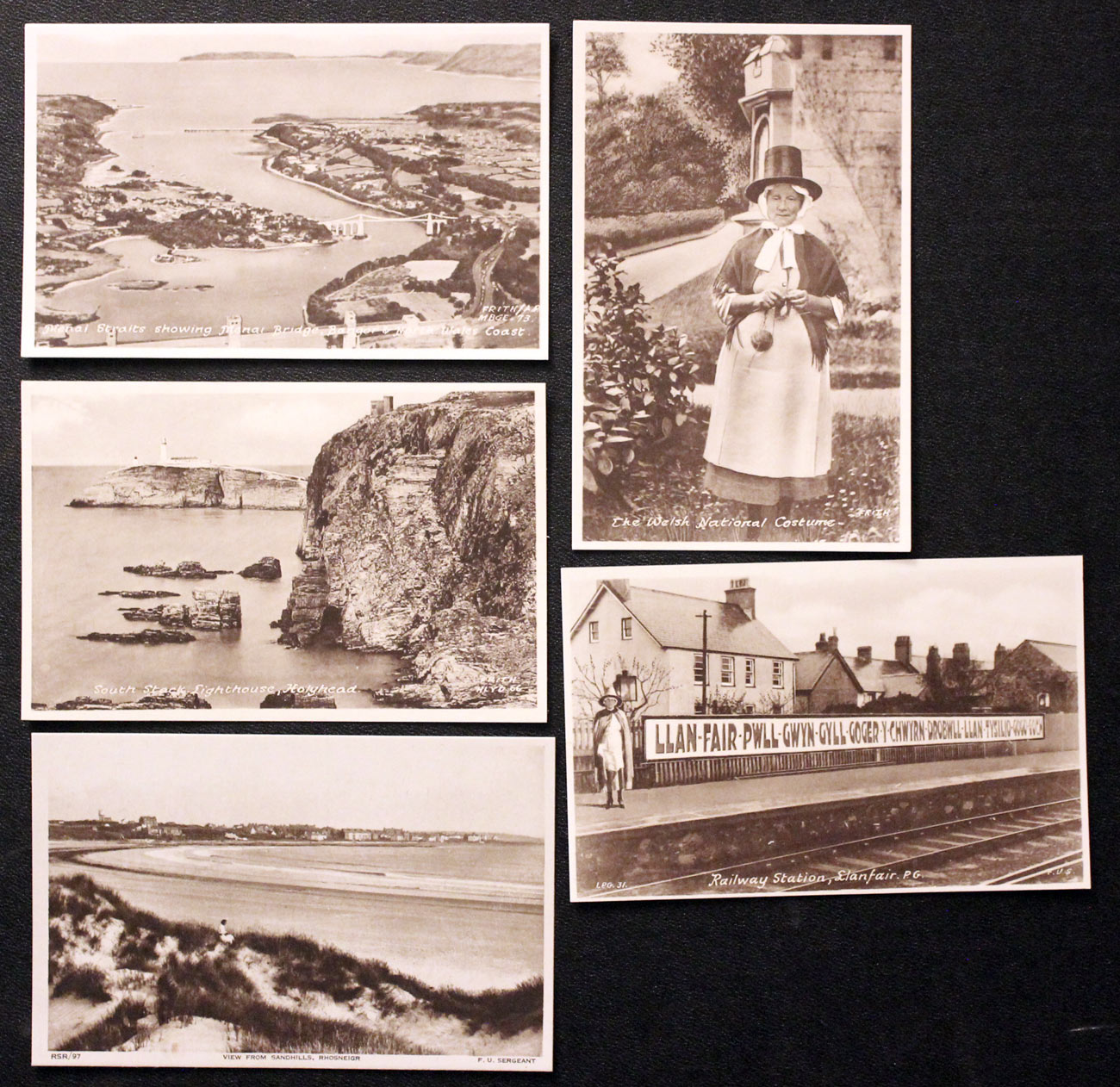 Old Postcards of Anglesey  Old Postcards of Anglesey
