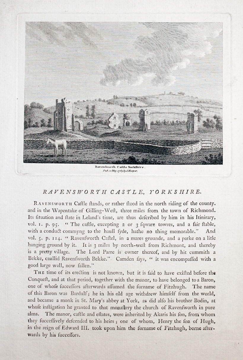 Ravensworth Castle, Yorkshire  Ravensworth Castle, Yorkshire