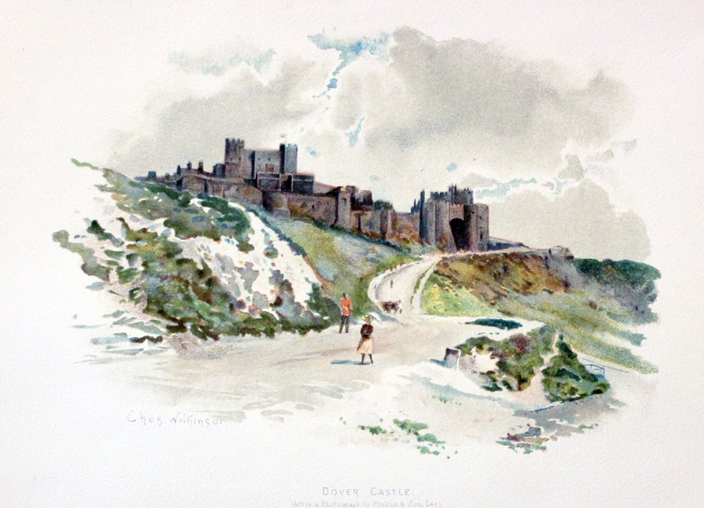 Dover Castle by Charles Wilkinson  Dover Castle by Charles Wilkinson