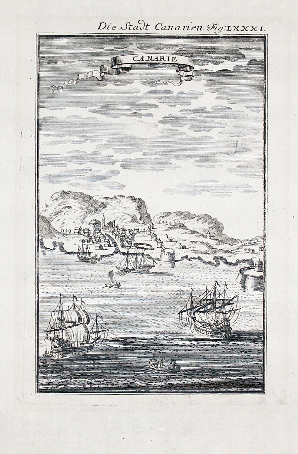 Las Palmas, Gran Canaria c.1685  Las Palmas, Gran Canaria c.1685