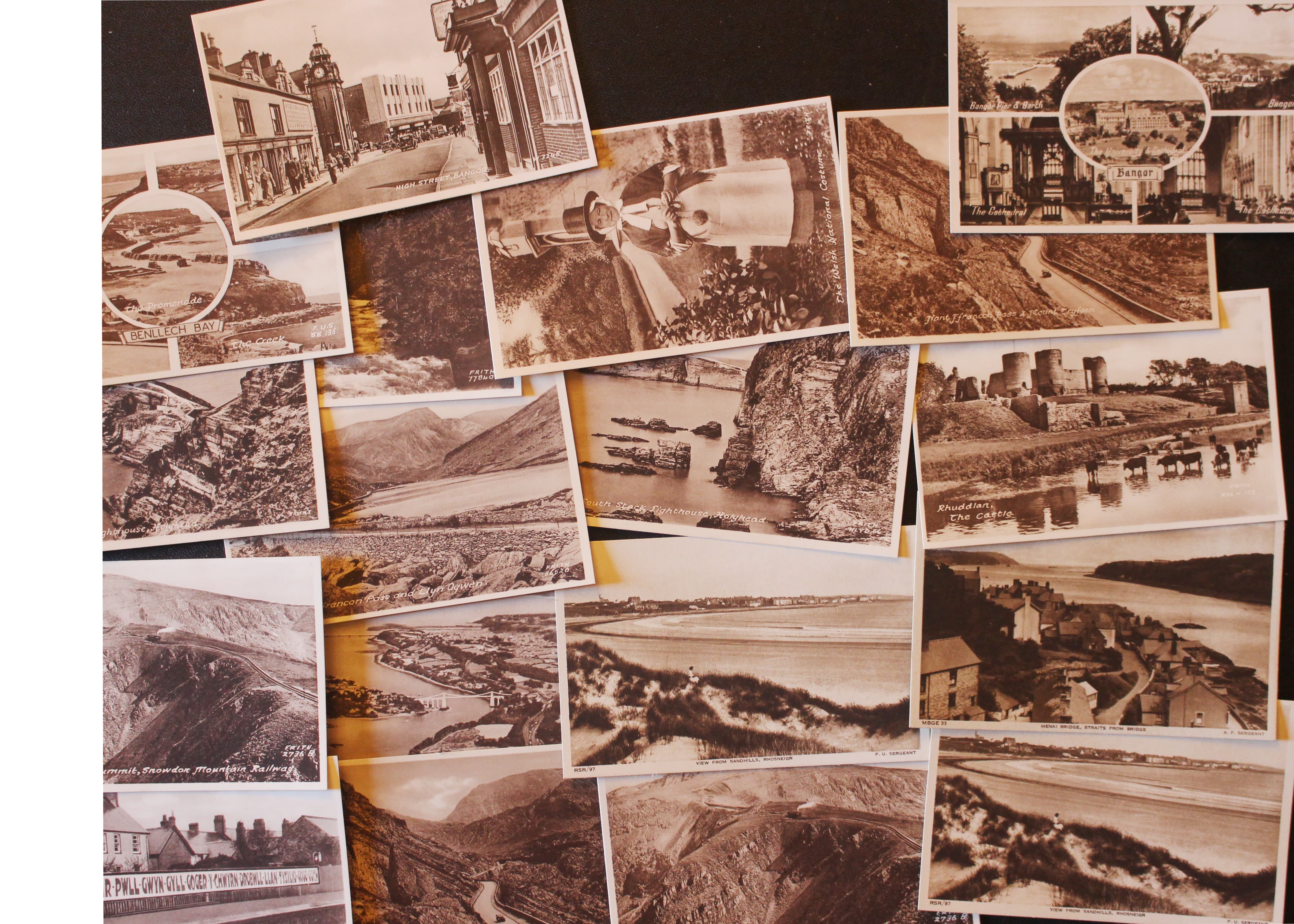 18 Old Postcards of North Wales