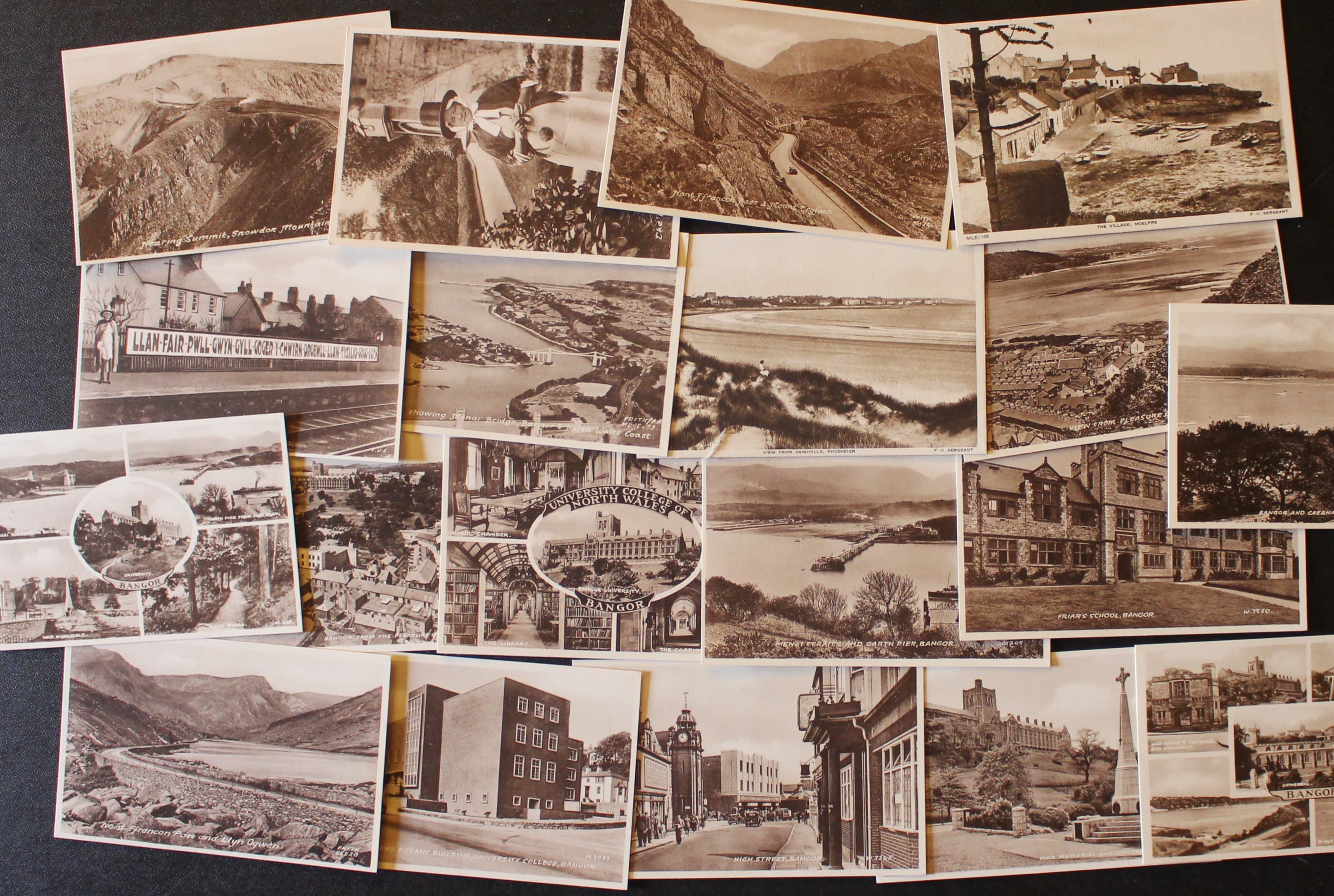 18 Old Postcards of Anglesey & North Wales