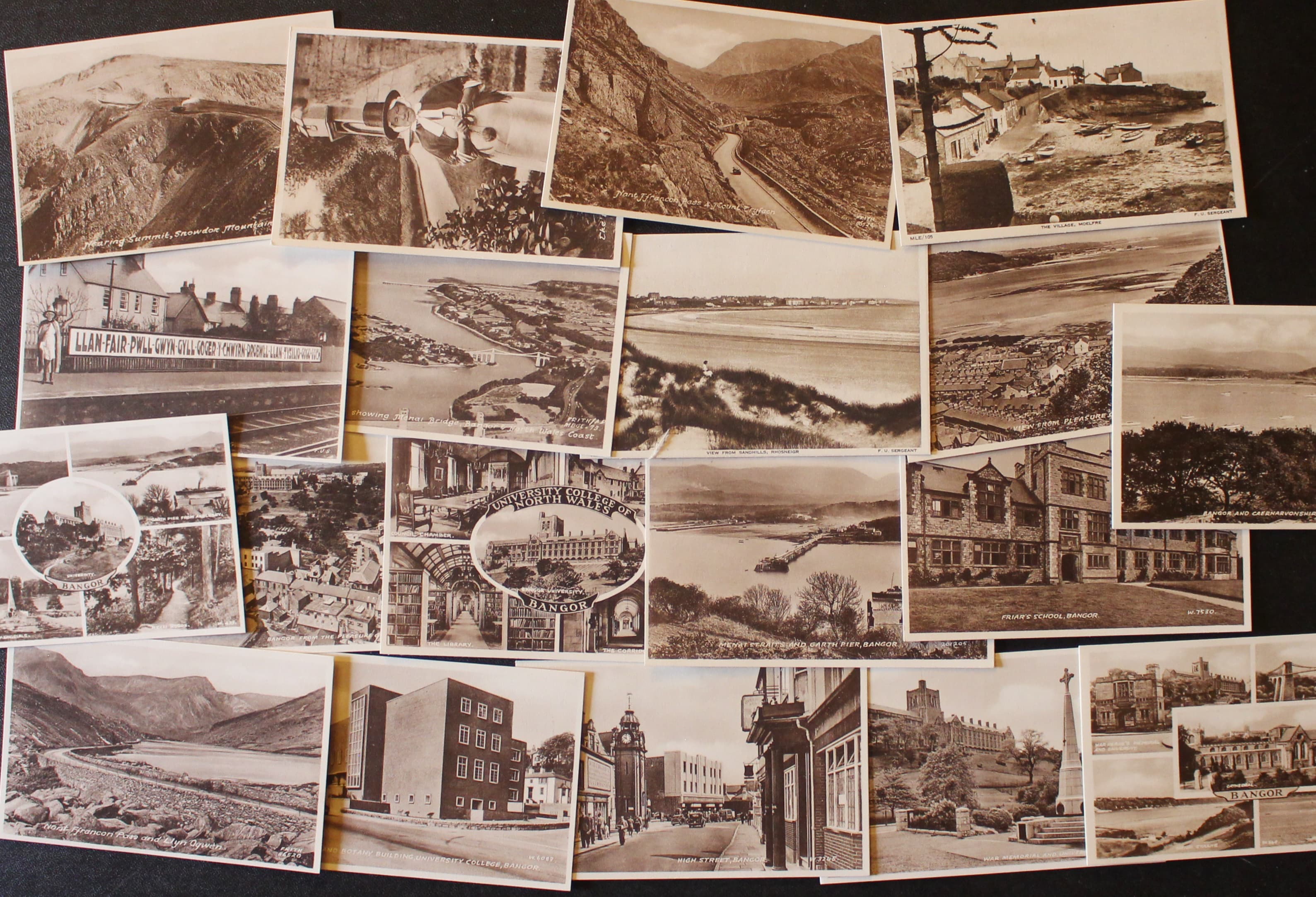 19 Old Postcards of Anglesey & North Wales