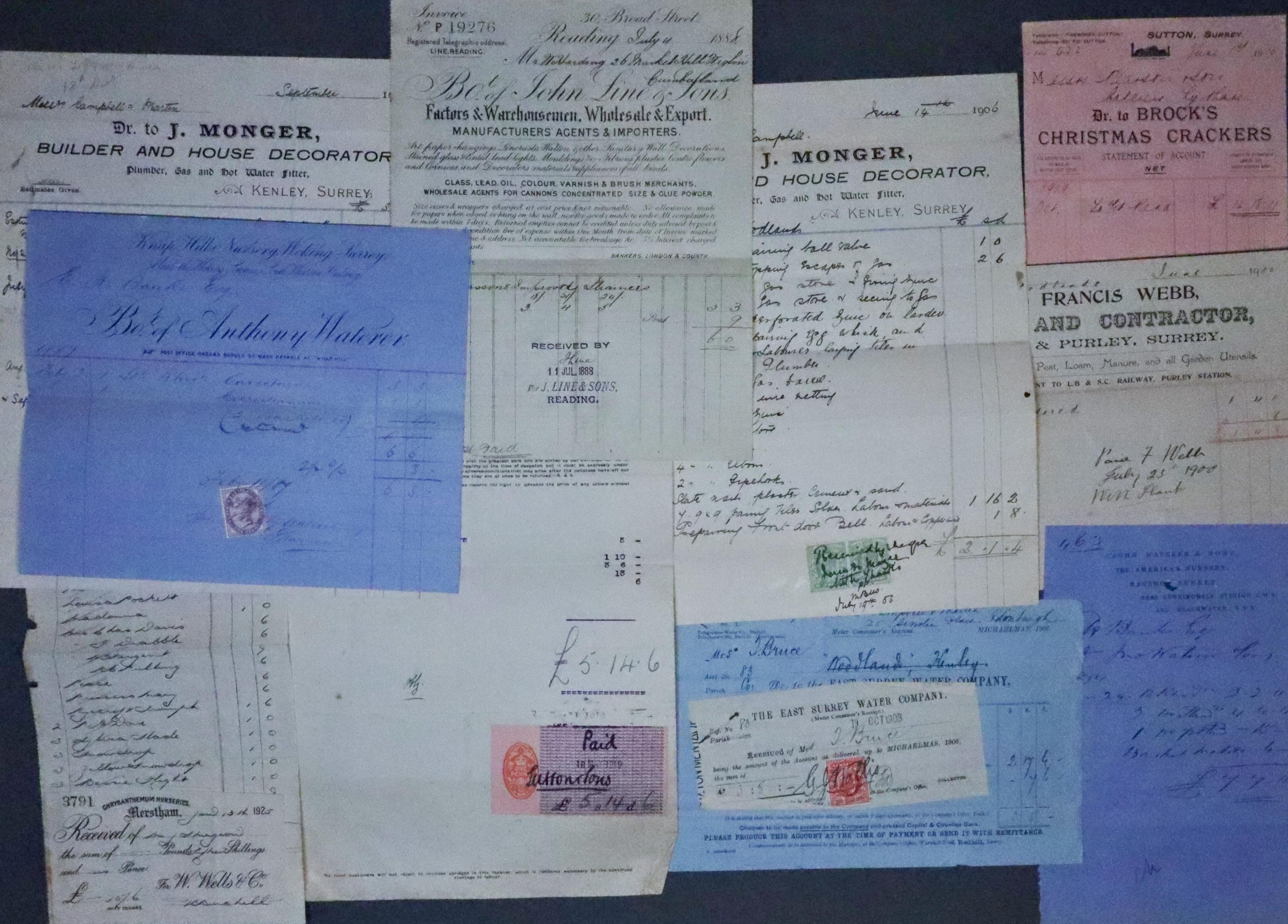 Old Surrey Bills  Old Surrey Bills