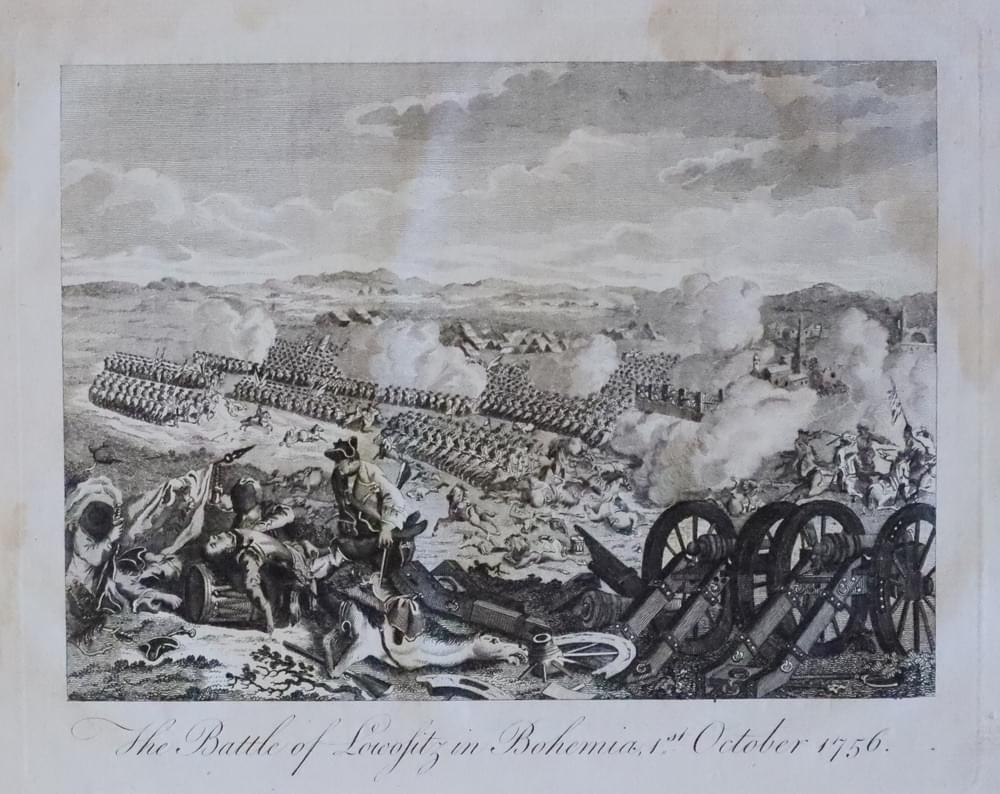 The Battle of Lowositz 1756  The Battle of Lowositz 1756