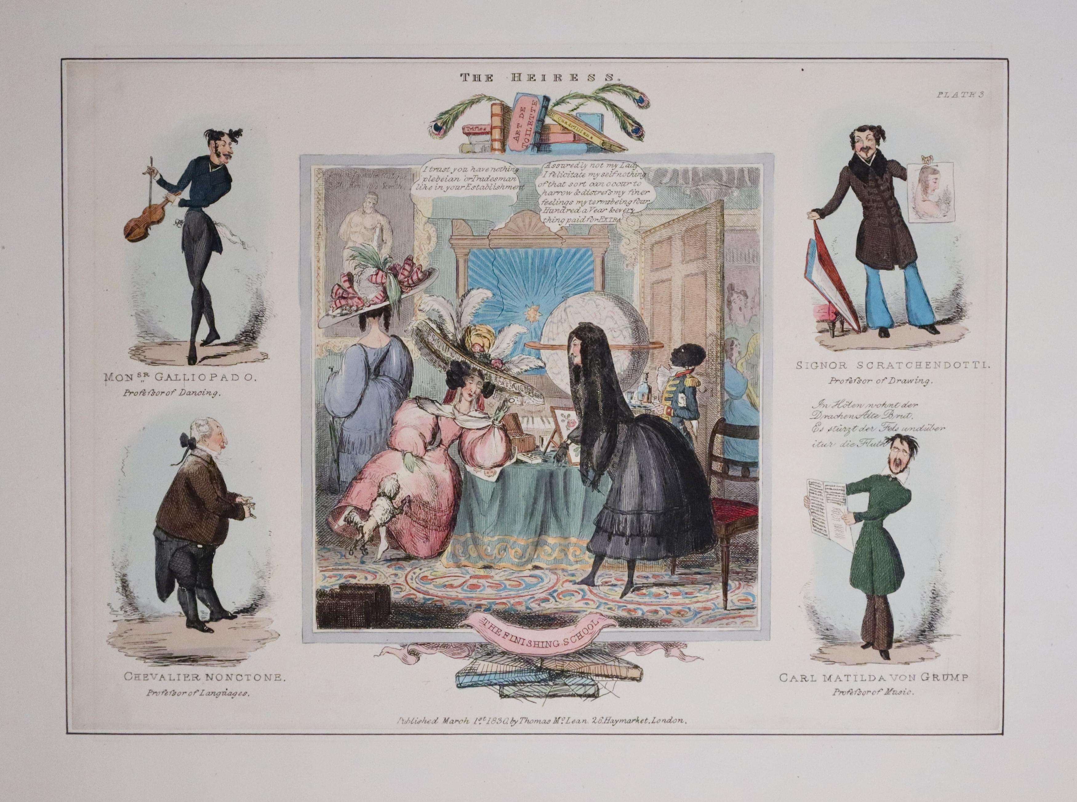 The Heiress - Finishing School T McLean 1830