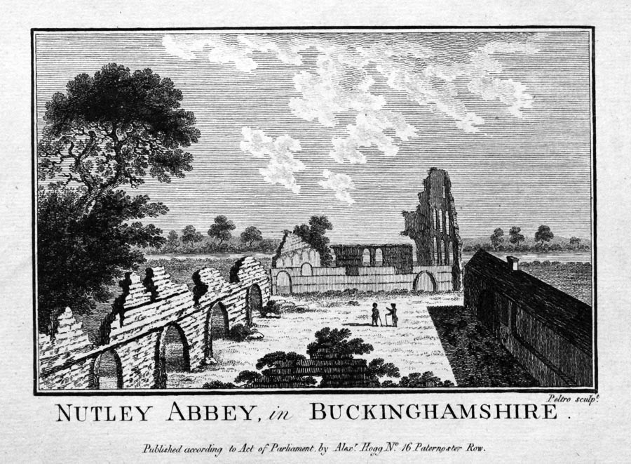Nutley Abbey in Buckinghamshire 1786