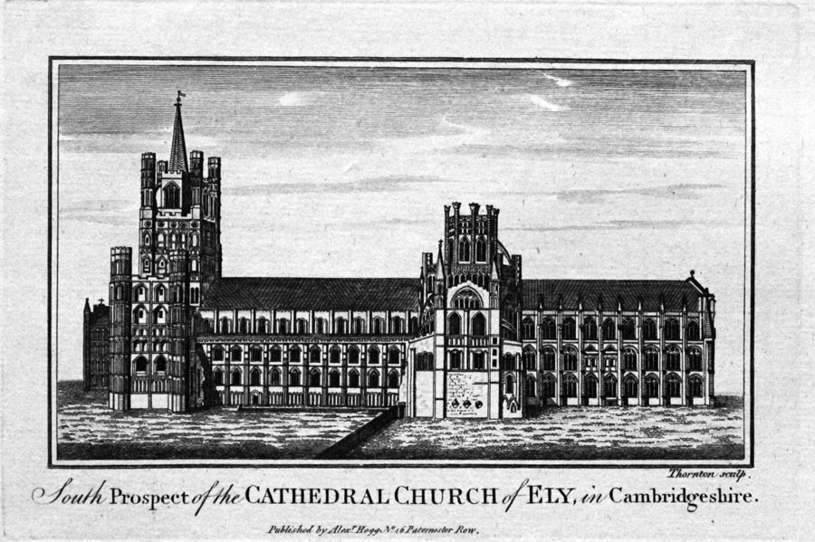 Ely Cathedral in Cambridgeshire 1786