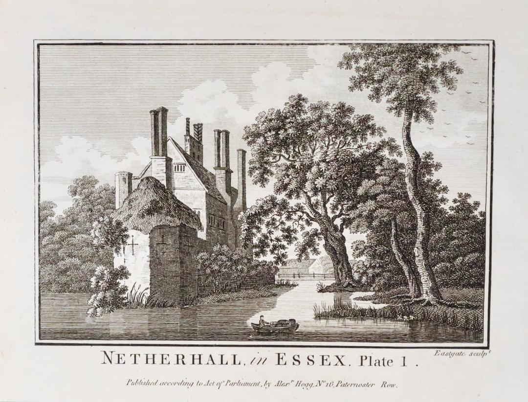 Netherhall in Essex Plate 1 published in 1786