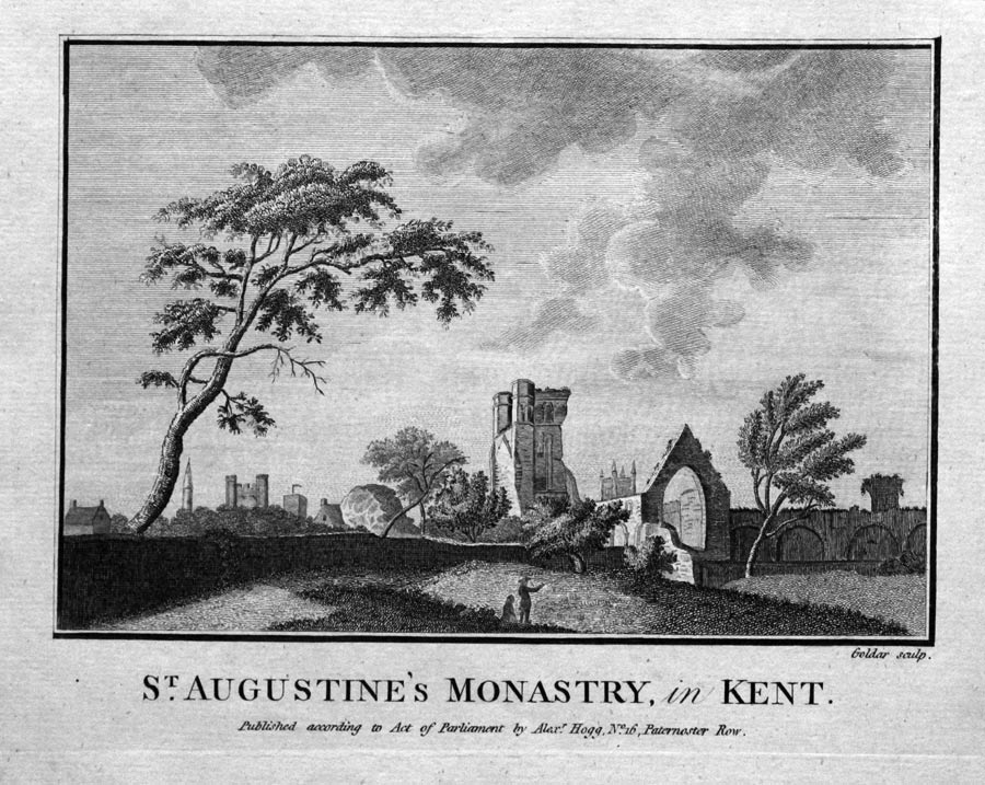 St. Augustine;s Monastery, Kent 1786