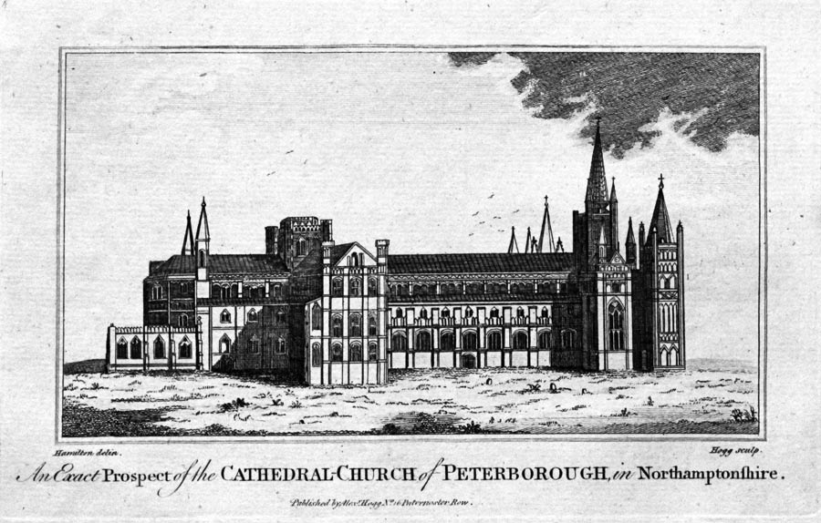 Norwich Cathedrtal, Norfolk 1786