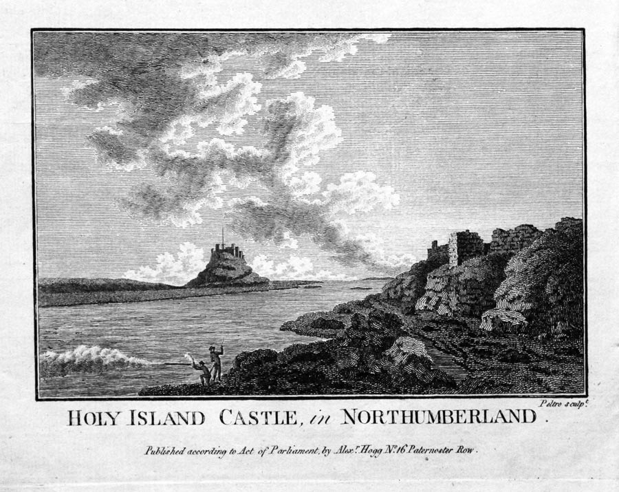 Holy Island Castle, Northumbertland 1786