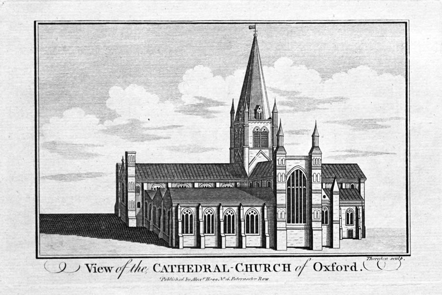 Oxford Cathedral 1786