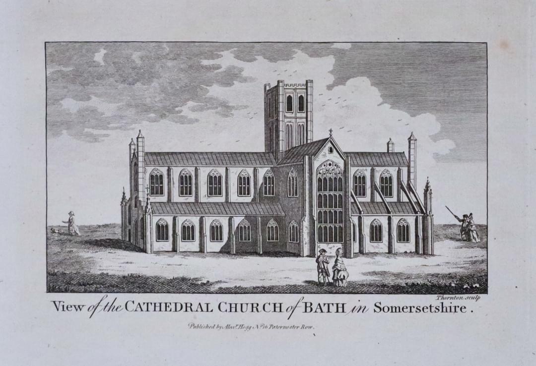 Bristol Cathedral, Somerset 1786