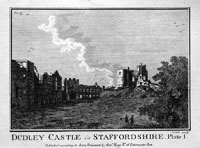  Dudley Castle, Staffordshire 1786 