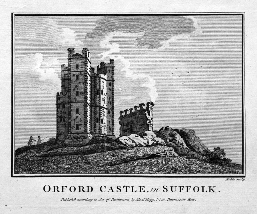 Orford Castle, Suffolk 1786